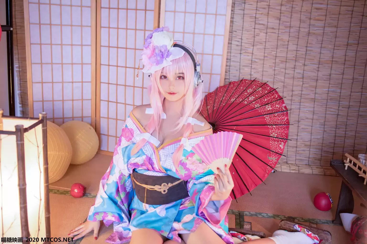 喵糖映画少女写真 VOL.109 索尼子和服 美女头像真人清新高清图片-丽图社