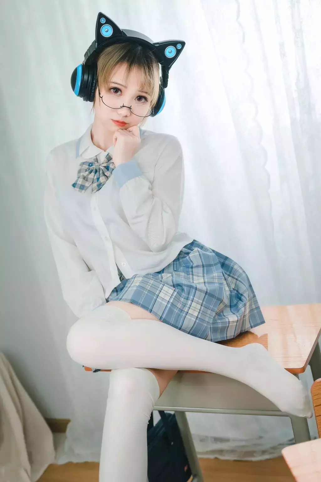 喵糖映画少女写真 VOL.262 宅家妹妹 美女图片写真套图合集-丽图社