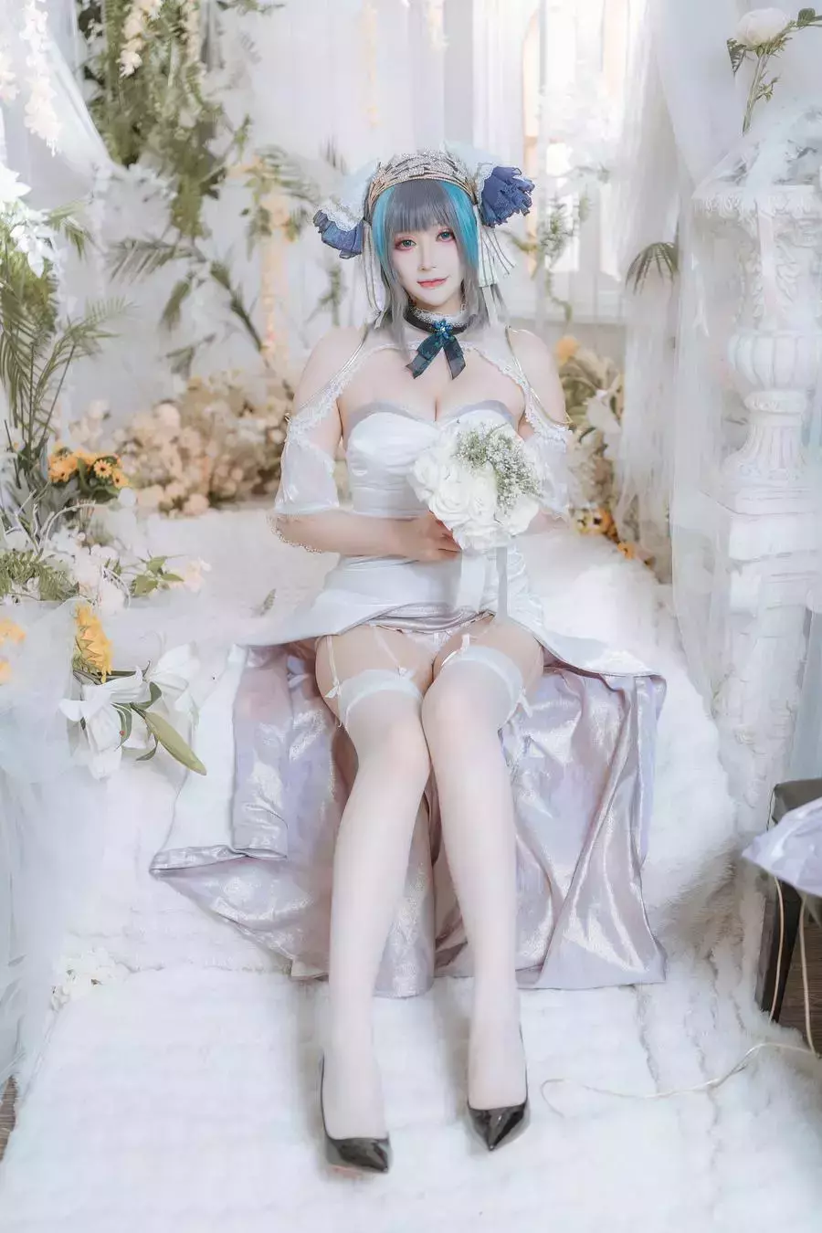 No.009 – 碧蓝航线 柴郡 礼服 [40P] 气质好看的美女套图-丽图社