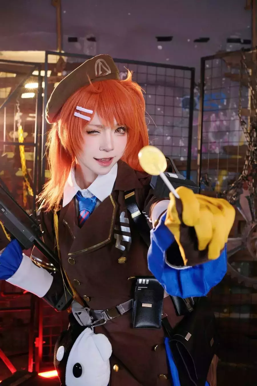 No.099 – 少女前线 云图计划 奇塔Mp7 [9P] 美女头像真人清新高清图片-丽图社