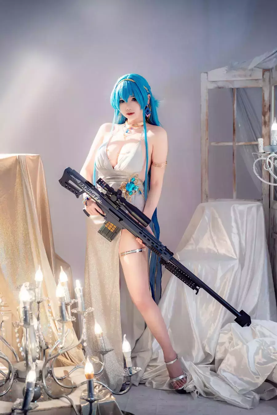 No.079 – 碧蓝航线 水晶派对海伦 [42P 10V] 美女写真图片-丽图社